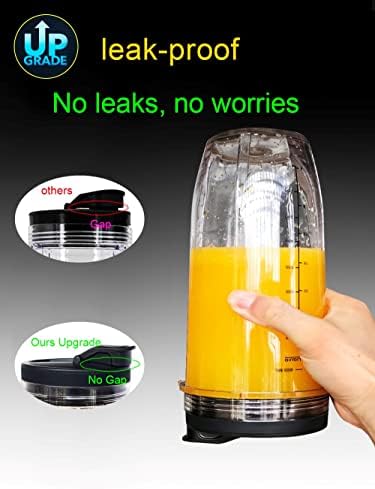 ABTER 18oz Blender Cup with Sip Seal Lid 2-Pack