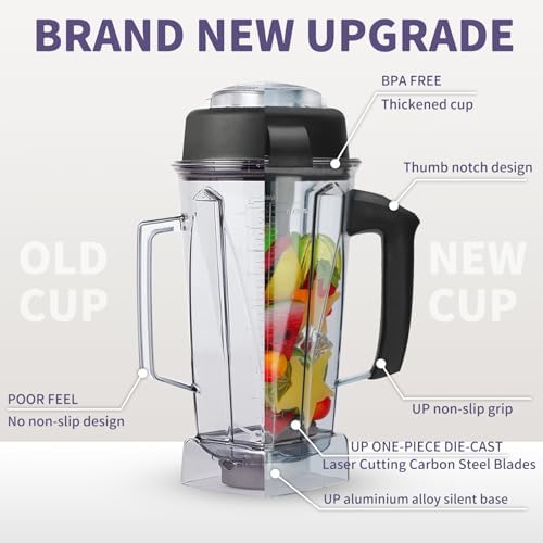 Kalageen 64 Oz Vitamix Blender Jar Replacement