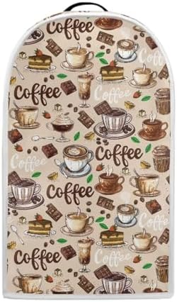 Coffee Print Blender Cover for Standard Appliances