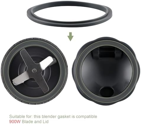 6-pack Sealing Gaskets for NutriBullet Blenders 900W