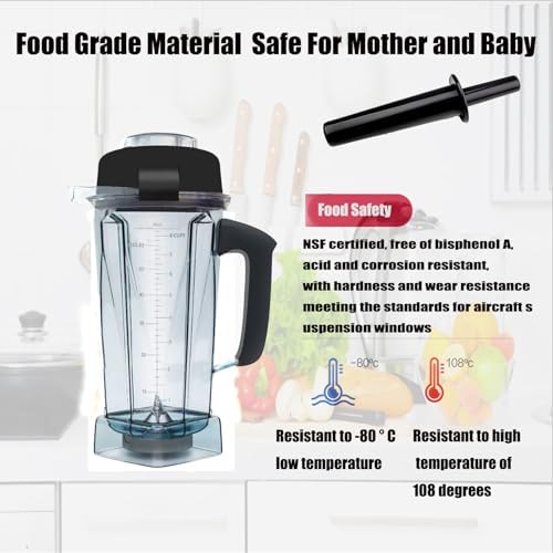 64oz Blender Pitcher With Classic Tamper