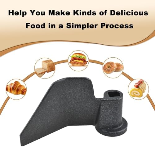 2 Pcs Bread Maker Kneading Paddle Set