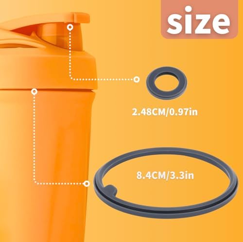 4PCS Shaper Bottle Gasket Replacement for BlenderBottle