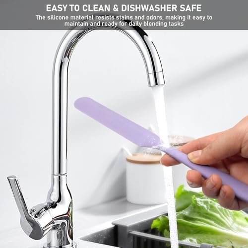 4 Pcs Silicone Blender Spatula for Vitamix Blades