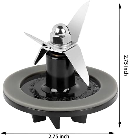 Replacement Blender Blade Assembly with 3 Gaskets for Cuisinart