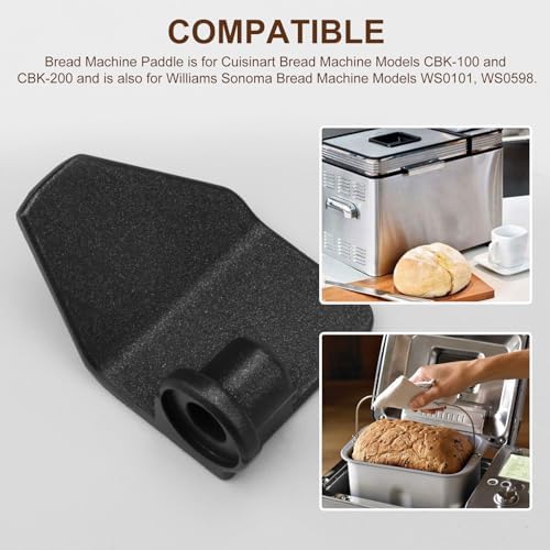 QQZ Bread Machine Kneading Paddle 2 Pcs