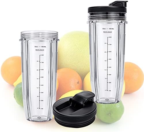 32OZ Replacement Cups for Ninja Blenders 1