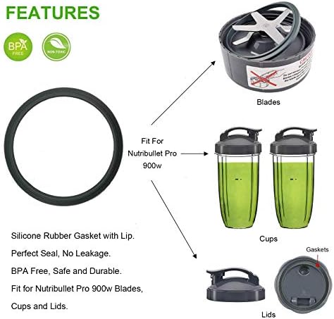 Blender Gasket Replacement Parts 10 Pieces