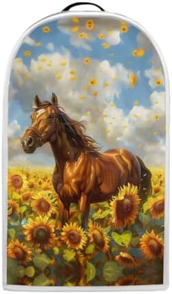Horse Sunflower Blender Cover Dust Proof