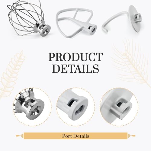 Stainless Steel Dough Hook Wire Whip Set