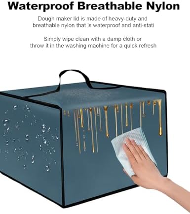 EiiJugaloo Bread Maker Cover Lid Blue
