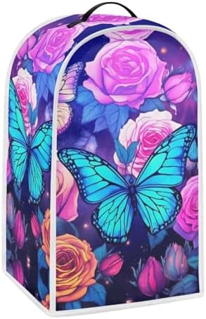 Butterfly Rose Blender Dust Cover with Handle