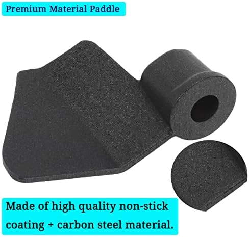 2 Pack Breadmaker Paddle Non-Stick and Carbon Steel