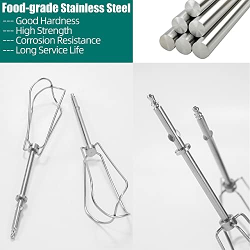 Stainless Steel Hand Mixer Beaters Set of 2