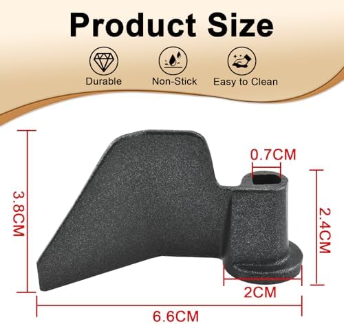 2 Pcs Bread Maker Kneading Paddle Set