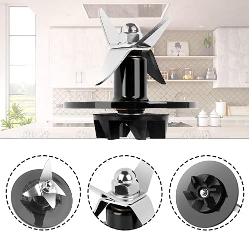 Replacement Blender Blade Assembly with 3 Gaskets for Cuisinart