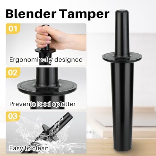 Blender Tamper Replacement for Vitamix 32 Oz 48 Oz Containers