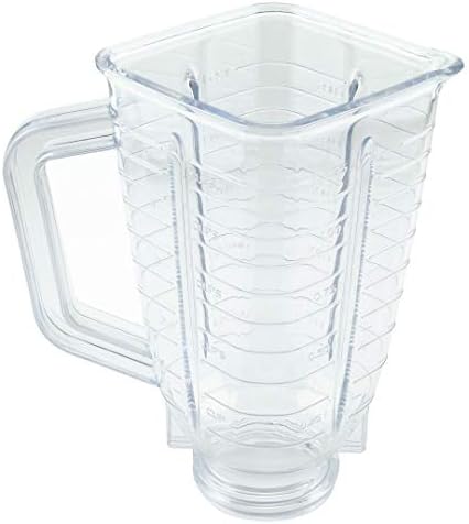 5-Cup Plastic Blender Jar with Lid Replacement