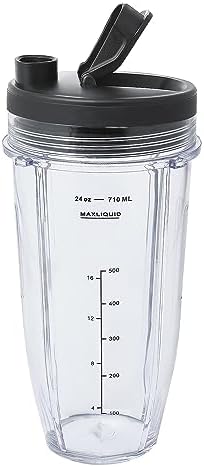 Blender Cups for Ninja 24oz Sip Seal Lid 2 Pack