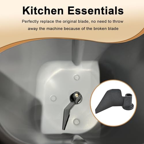 2 Pcs Bread Maker Kneading Paddle Set