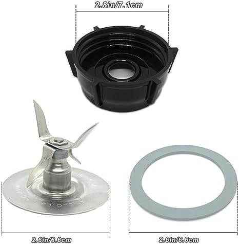 2 Pack Blender Replacement Parts with Jar Base and Seals
