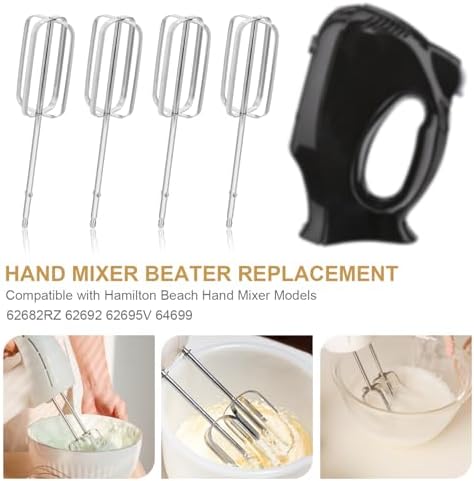 4pcs Hand Mixer Beaters Replacement Set