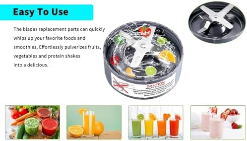 2 Pack Nutribullet Replacement Blades