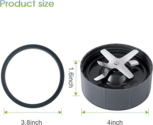 6 Replacement Parts Gaskets with Lip for NutriBullet 900w