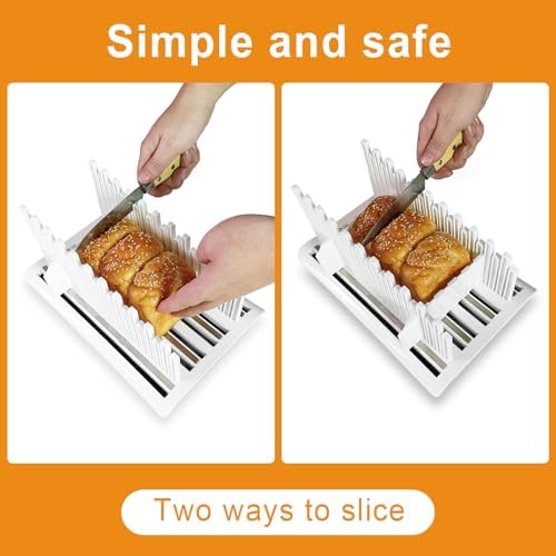 Jumeihui Bread Slicer With Adjustable Width And Replaceable Blades