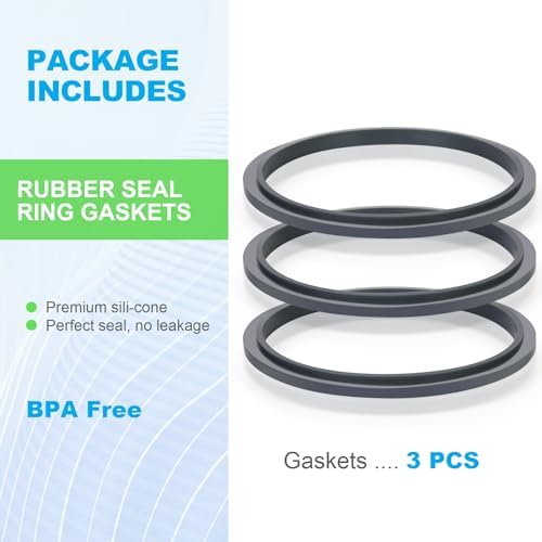 3PCS Premium Gasket Replacement for NutriBullet 900 Series Blender