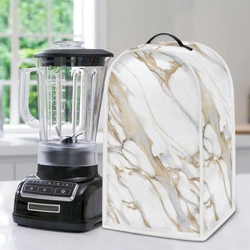 White Blender Cover with Handle