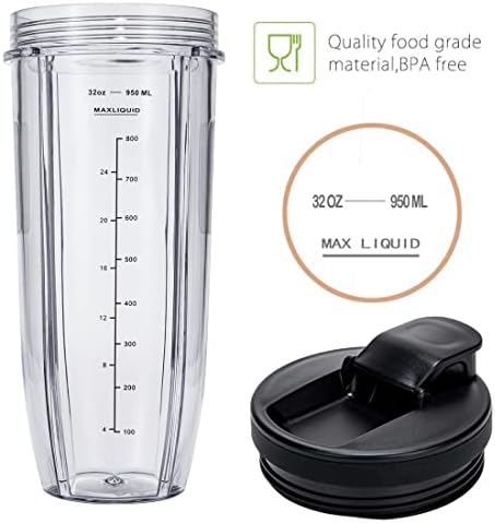 32OZ Replacement Cups for Ninja Blenders 1