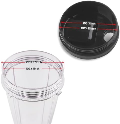 Anbige Replacement Lids for Ninja Blenders