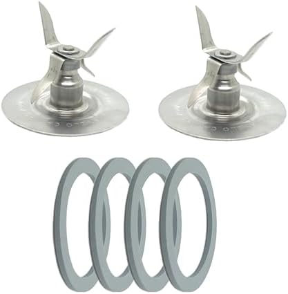 2 Pack Blender Replacement Blade and Seal Gasket