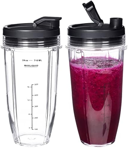 Upgraded 24oz Blender Cup 2 Pack