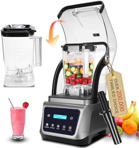 Hijolla Pre-Programmed Blender with Replacement Jars