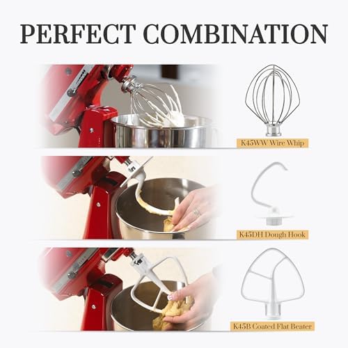 Stainless Steel Dough Hook Wire Whip Set