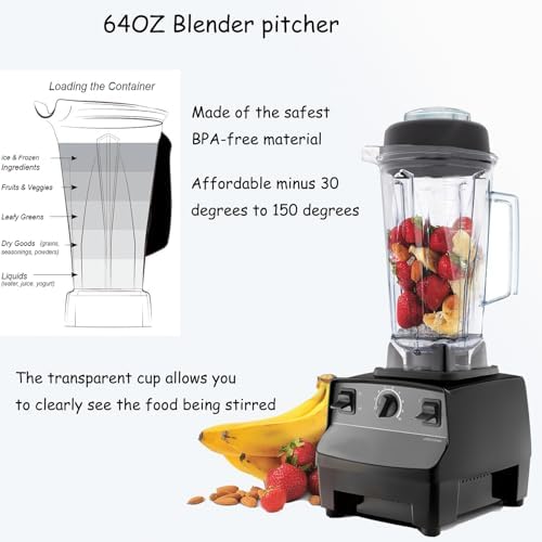 64oz Blender Pitcher Replacement