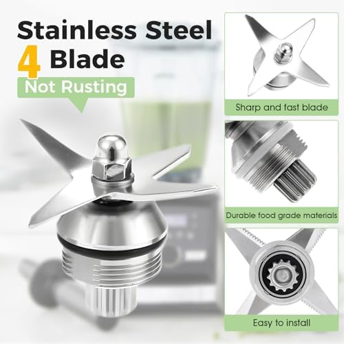 DRELD Vitamix Compatible Blender Blade Replacement Kit
