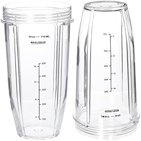 Upgraded 24oz Blender Cup 2 Pack