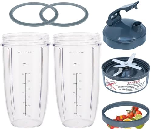 ABTER 32oz Blender Cups and Blade Set