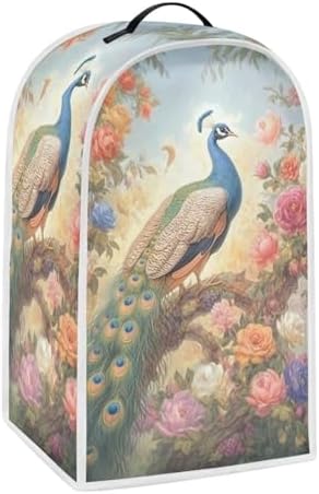 Peacock Blender Cover with Handle for Counter Use