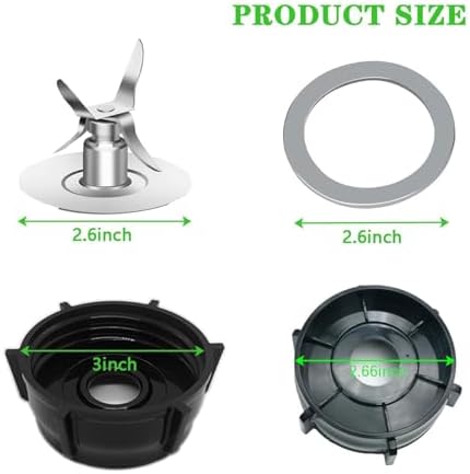 BRAVER LEMON Oster Blender Replacement Blades and Parts