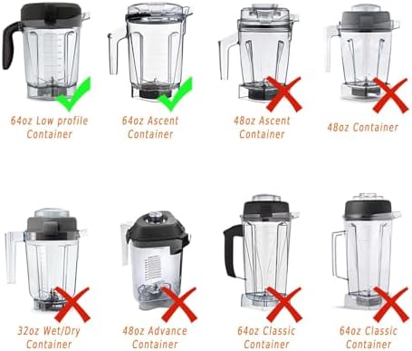 EastFune Blade Assembly Replacement for Vitamix Blenders