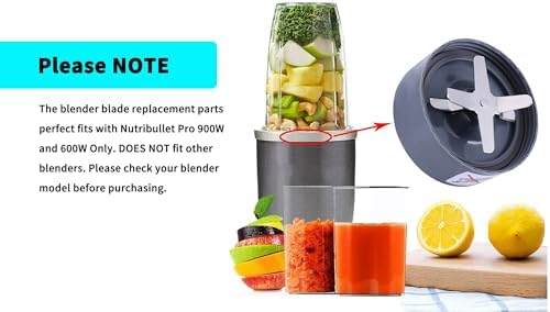 2 Pack Nutribullet Replacement Blades