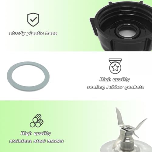 6 Cup Blender Glass Jar Replacement for Oster Osterizer