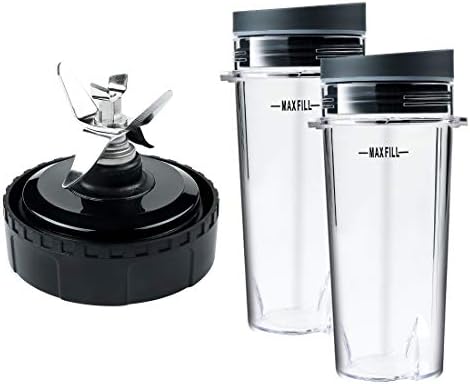 2 Pack 16oz Ninja Blender Cups Replacement