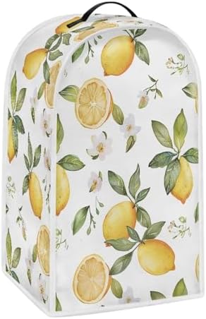 Lemon Flower Blender Cover Appliance Cover Machine Washable Kitchen Cover