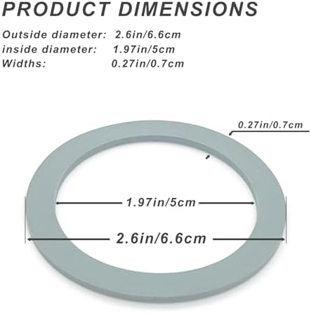 Blender Sealing Ring 4 Pack Compatible with Oster and Osterizer Blenders