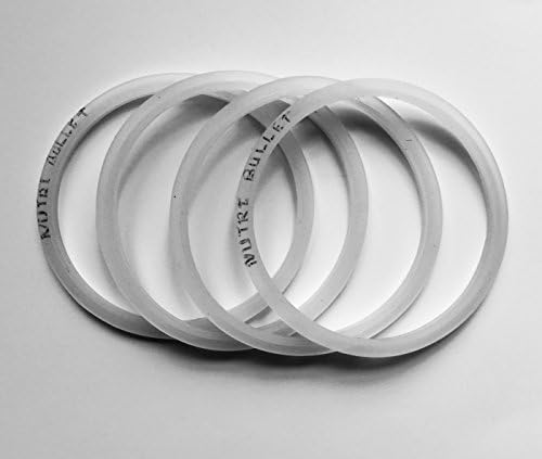 Replacement Gasket for Nutri Bullet 4 Pack White